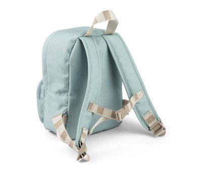 Mochila Infantil Canvas Elphee Blue Personalizable
