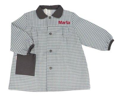 Babi Colegio Big Star Vichy Gris Personalizable