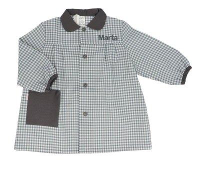 Babi Colegio Big Star Vichy Gris Personalizable