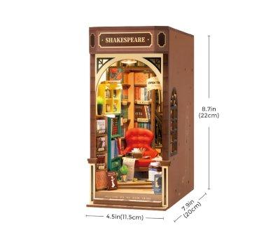 Insero de prateleira Book Nook Shakespeare