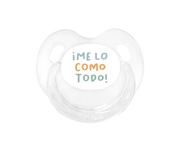 Chupete Retro Transparente Me lo como todo!
