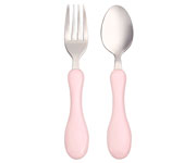 Set Posate Personalizzate Pastel Rosa