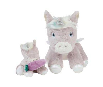 Peluche Binky Baby Unicorn Glitter