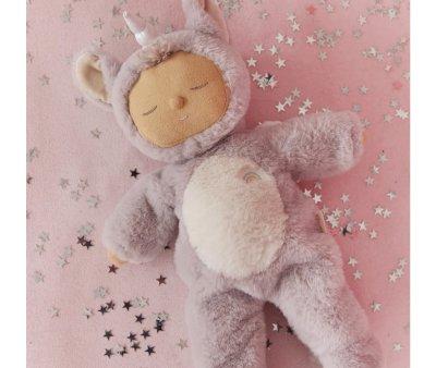 Poupe Dinkum Cozy Unicorns Sweetpea Lilac