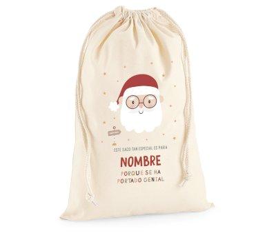 Saco Grande Personalizado Santa