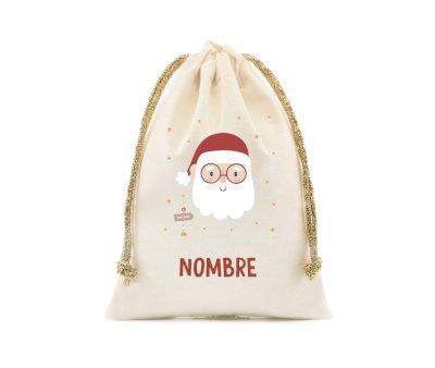 Sacco Regali Piccolo NOME Personalizzato Santa Claus
