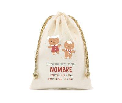 Saco Pequeo Personalizado Gingerbread Cookies