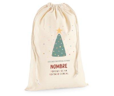 Saco Grande Personalizado Christmas Tree