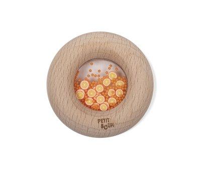 Sensory Donut Rattle Oranges