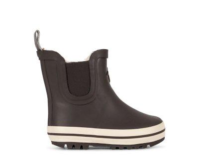 Lemon Chocolate Brown Rain Boots
