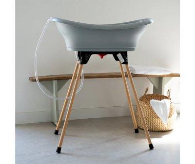 Complete Set Thermobaby Vasco Bathtub Gray Charm