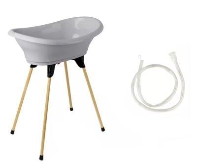 Complete Set Thermobaby Vasco Bathtub Gray Charm
