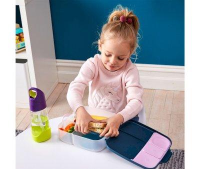 Lunch Box with Indigo Rose Cooling Gel