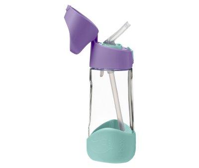Botella de Tritn con Pajita 450 ml Lilac Pop