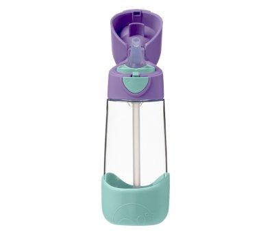 Botella de Tritn con Pajita 450 ml Lilac Pop