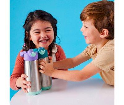 Thermal Bottle with Spout and Handle 500 ml Emerald Forest