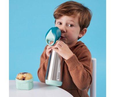 Thermal Bottle with Straw 350 ml Emerald Forest