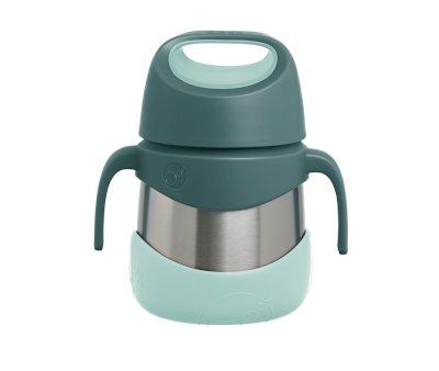Thermos with Spoon / Fork 335 ml Emerald Forest