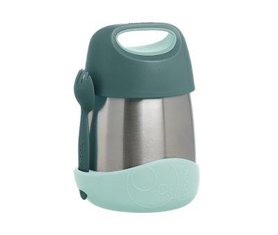 Thermos with Spoon / Fork 335 ml Emerald Forest