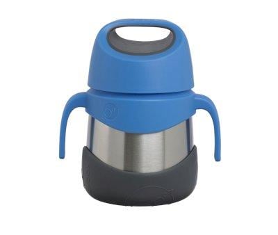 Termo with Spoon / Fork 335 ml Blue Slate