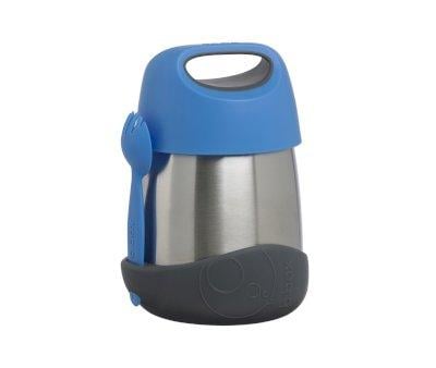 Termo with Spoon / Fork 335 ml Blue Slate