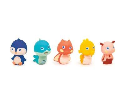 Bathroom Book and 5 Finger Puppets