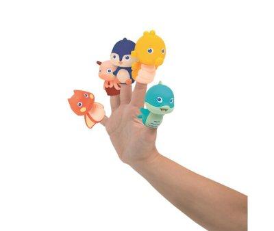 Bathroom Book and 5 Finger Puppets