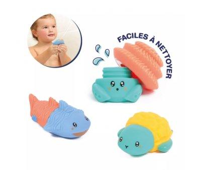 3 Bath Toys Water Sprayers