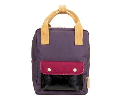 Small Backpack Better Together Pennant Purple Personalised