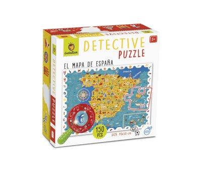 Puzzle Detective Map of Spain
