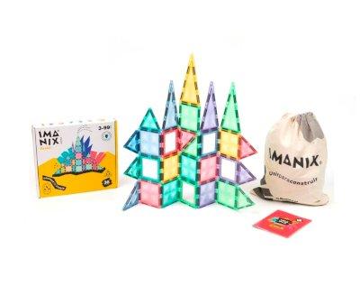 Costruzioni Imanix Pastel 36 pezzi