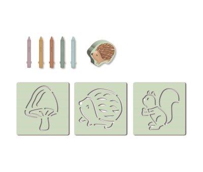 Set de Ceras para Pintar en el Bao Forest Friends