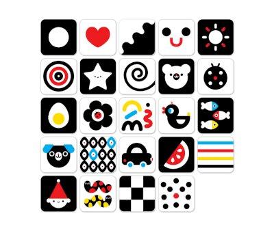 High Contrast Baby Cards