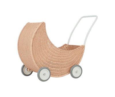 Carrozzina Bambole Moon Strolley Seashell Pink