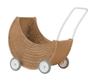 Carrozzina Bambole Moon Strolley Natural