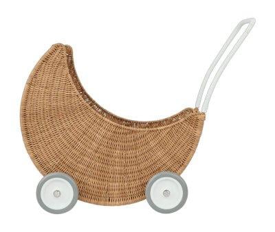 Carrozzina Bambole Moon Strolley Natural