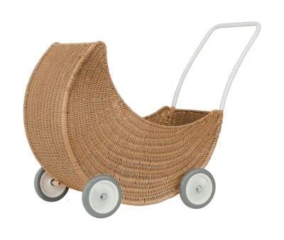 Carrozzina Bambole Moon Strolley Natural