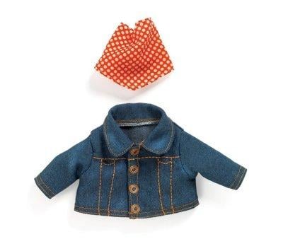 Ensemble Pomea Veste Bleue pour Poupes