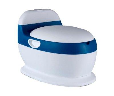 Mini Orinal con Sonido de Descarga Blue