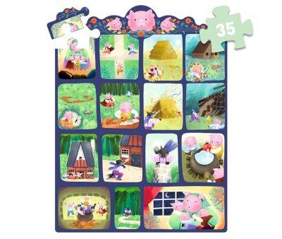 Story Puzzle I Tre Porcellini