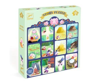 Story Puzzle I Tre Porcellini