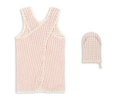 Ensemble Tablier et Gant Cherry Check