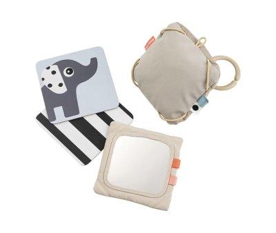 Specchio Appendibile Beb Deer Friends Sand con Portacarte