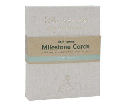 Tarjetas cumple meses Baby Bunny