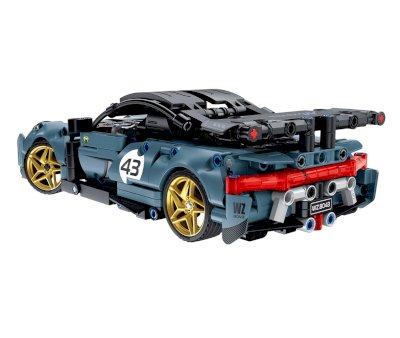 Coche Radio Control Negro Blue 449 Piezas