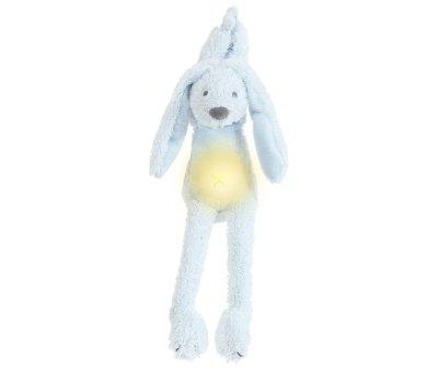 Peluche Rabbit Blue Richie Light-Sound Personalizzabile