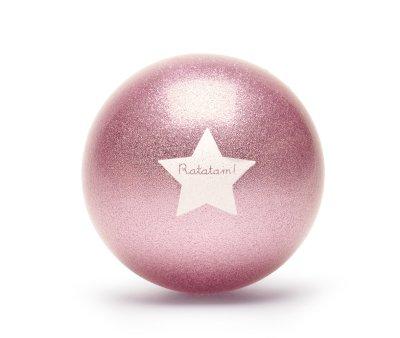 Bola Glitter Rosa 15 cm