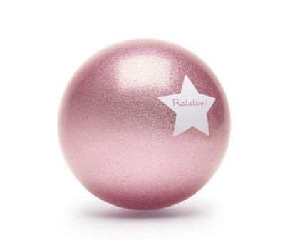 Bola Glitter Rosa 15 cm
