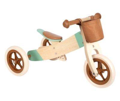 Balance Bike and Maxi Caramel Tricycle