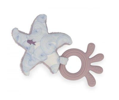 Anneau de Dentition toile de Mer avec Doudou
